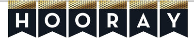 Hooray Large Sequin Banner 6ft (x1u)