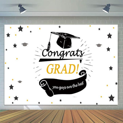 Congrats Background 7 x 5 pies - Fiesta Warehouse