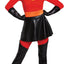 Elastigirl with Black Skirt The Incredibles Superhero Adult Woman Costume