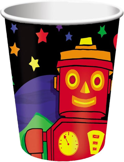 Vasos Robot 9oz (x8u)
