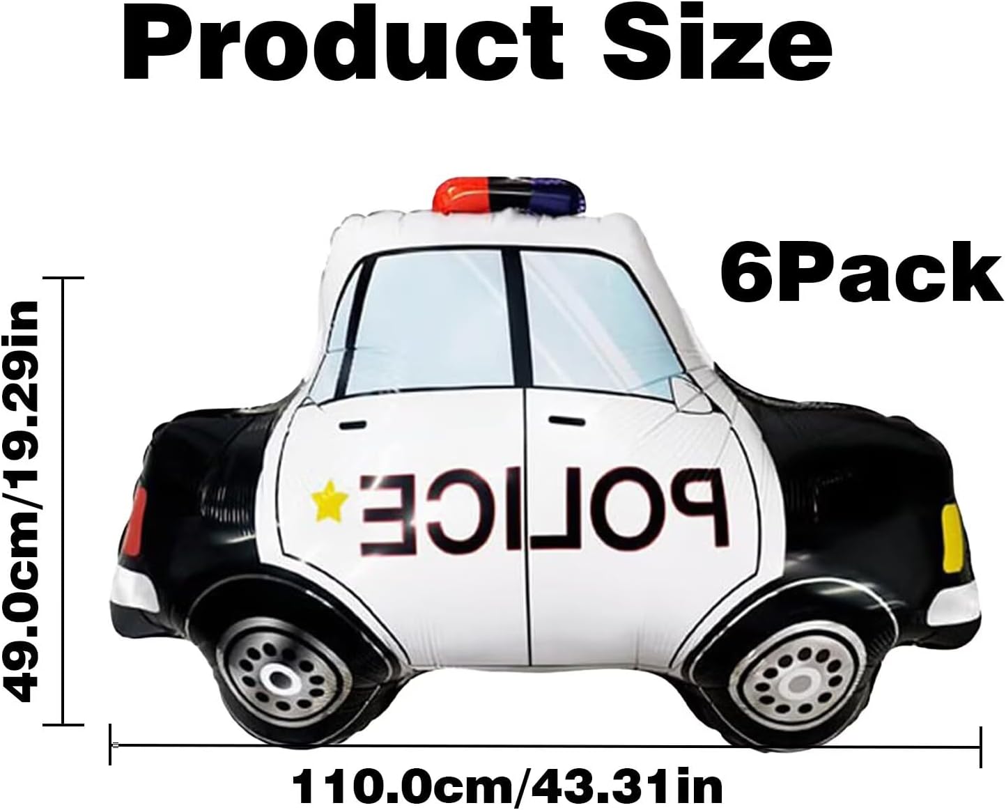 Globo Patrulla Policía (x1u)