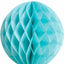 Honeycomb Ball Aqua (x1u) 8in