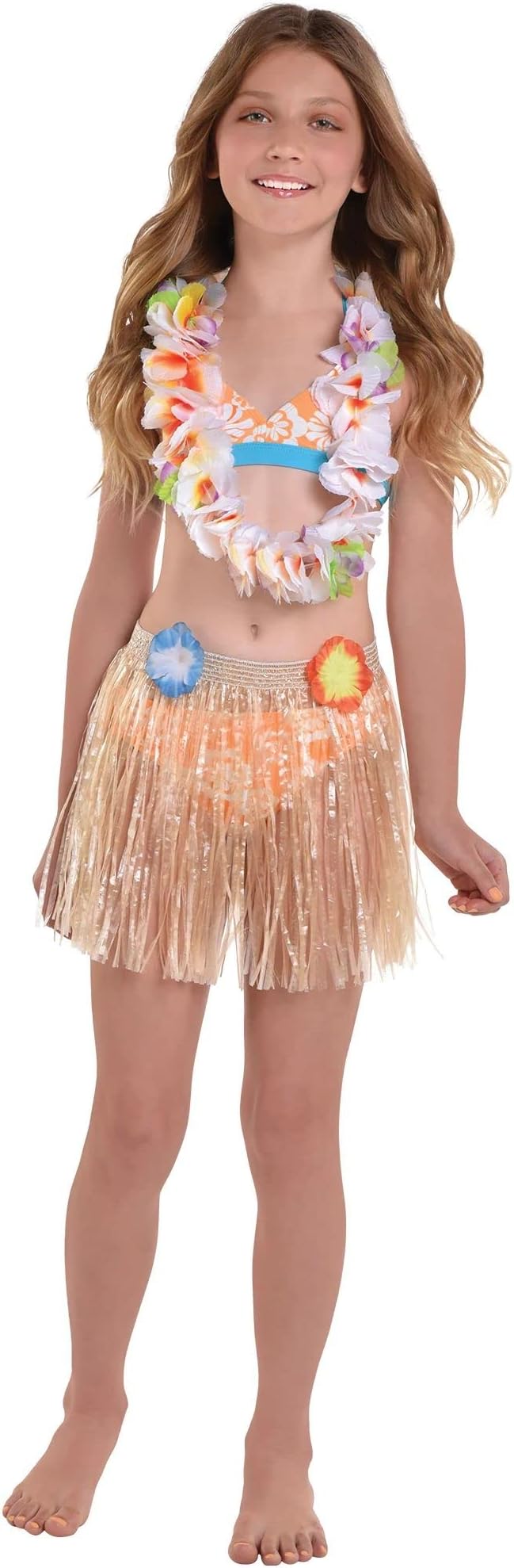 Child Plastic Luau Skirt (x1u)