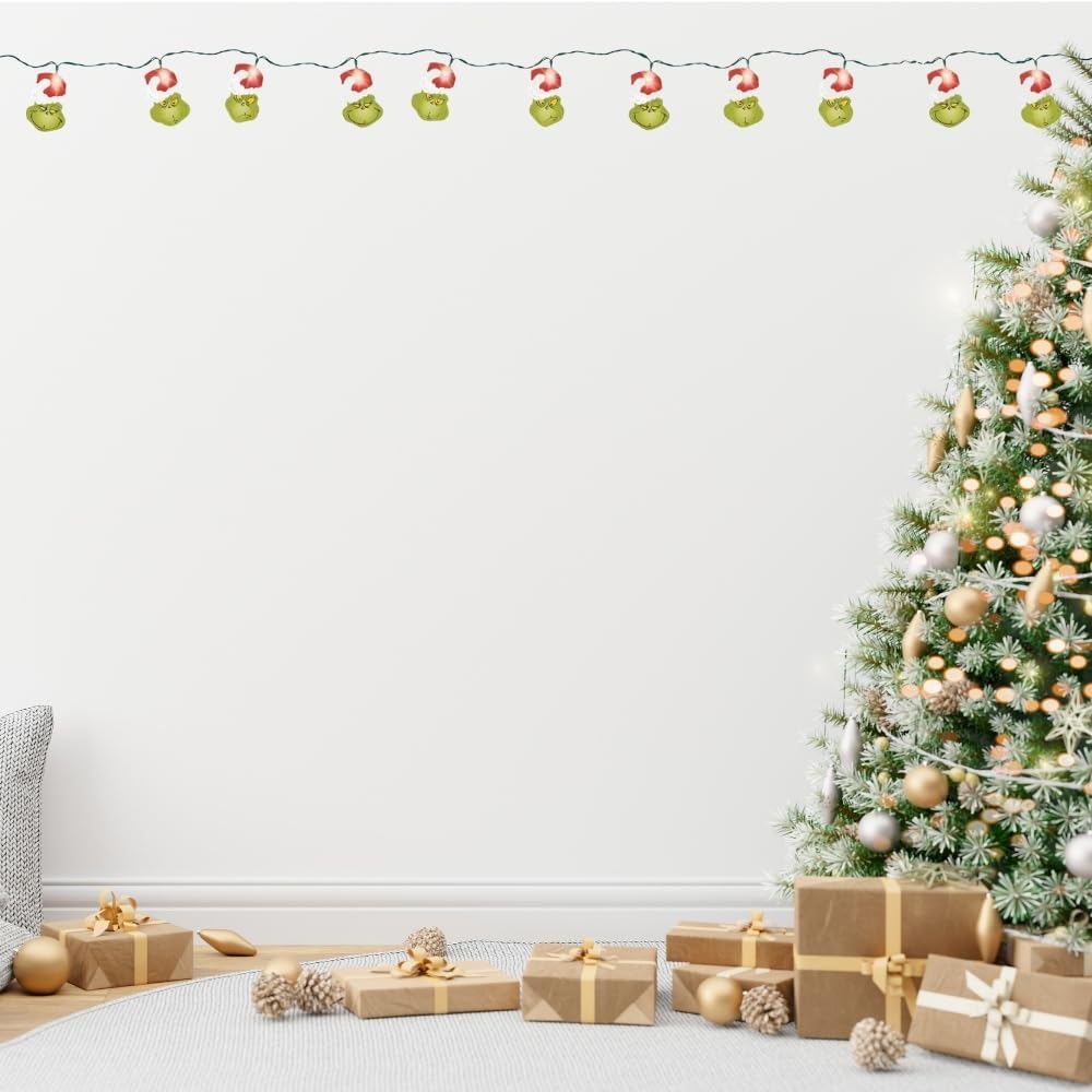 Grinch String Lights - 10 LED