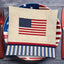 Americana Stripe Beverage Napkins (x16u)