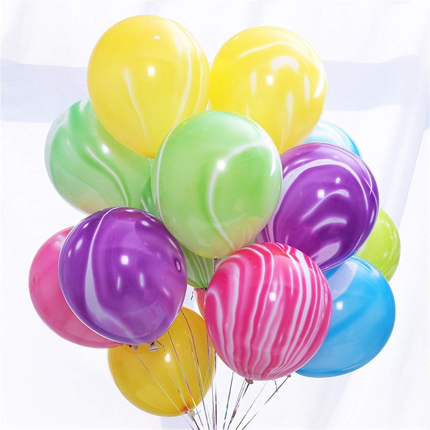 Globos Latex Marmol 12" (5 unidades)