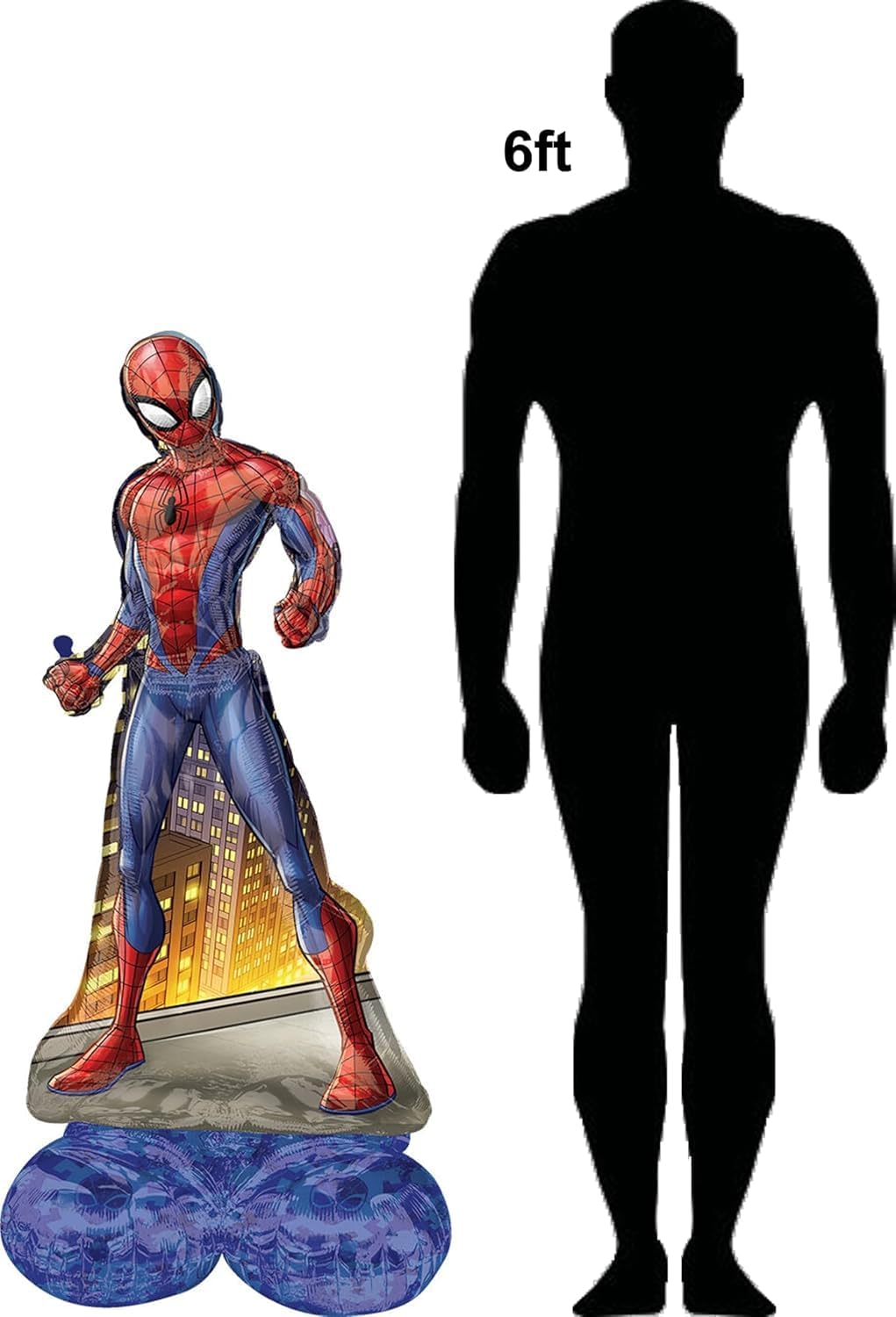 Spiderman Airloonz Balloon 54" (x1u)