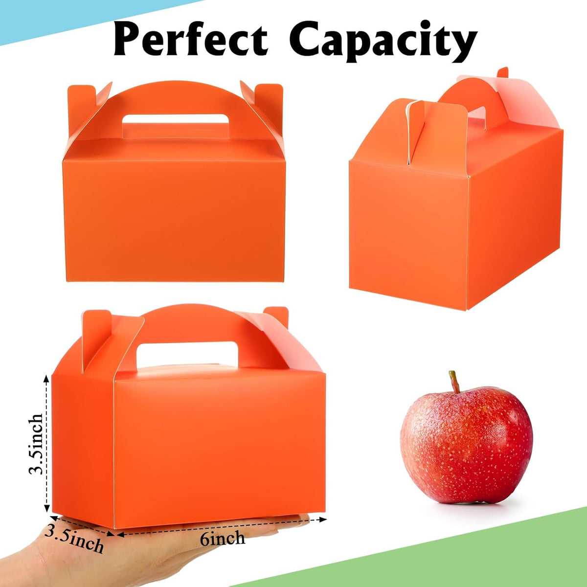 Cookie Boxes Assorted Colors (x12u)