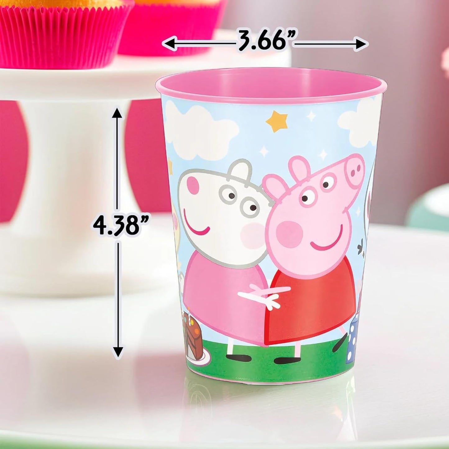 Peppa Pig Vaso Plástico (x1u)