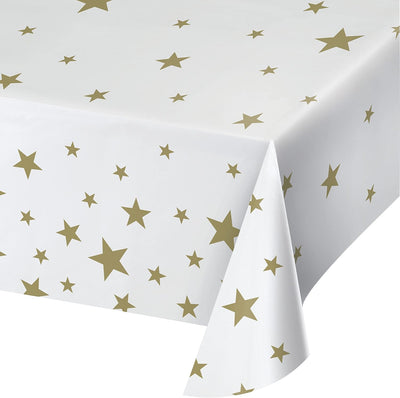 Mantel Blanco Estrellas (x1u)