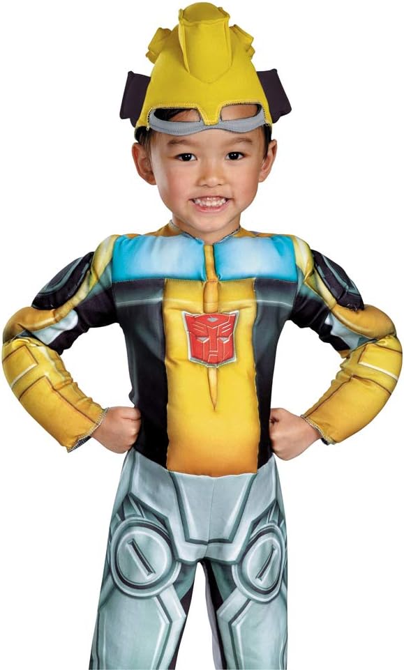 Bumblebee Rescue Bot Tod Mus Toddler Costume M 3T-4T
