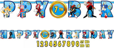 Sonic Customizable Banner 10.7 ft (x1u)