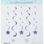 Espirales Decorativos Estrellas (x5u)