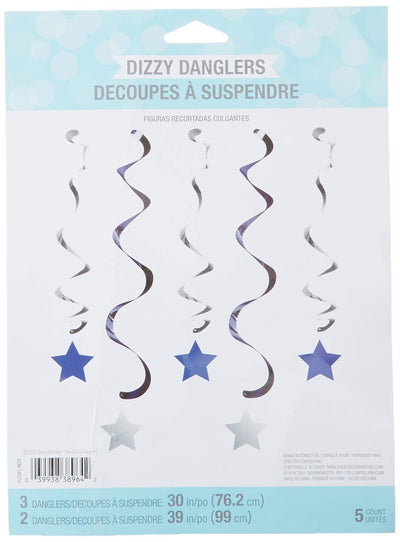 Espirales Decorativos Estrellas (x5u)