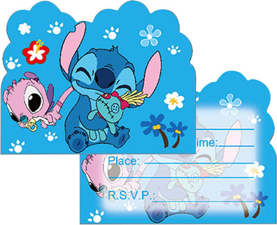 Stitch Invitation Cards (x16u)