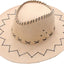 Sombrero Cowboy Terciopelo 25cm (x1u)
