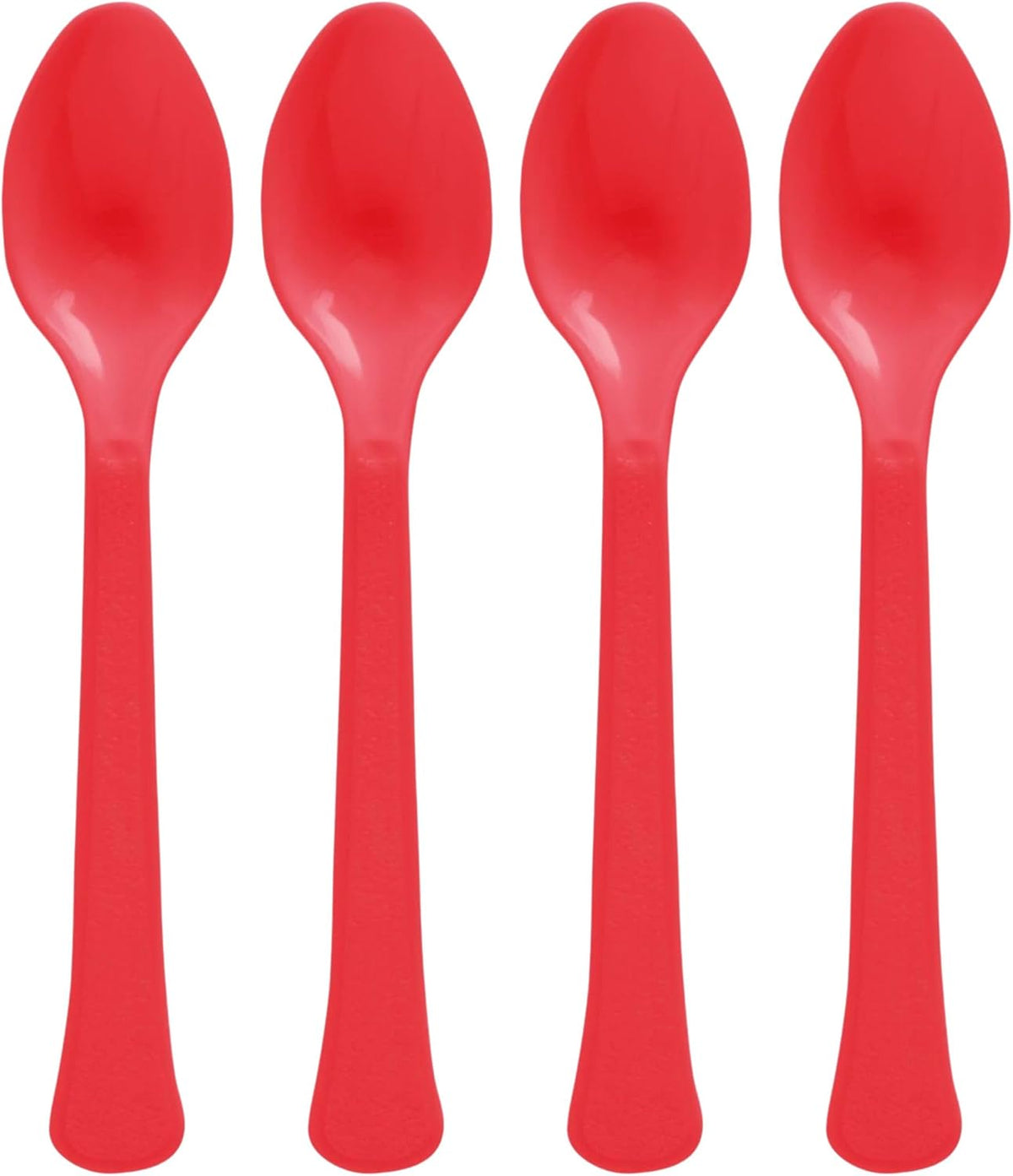 Reusable Spoons Apple Red (x50u)