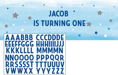 One Little Star Blue Banner (x1u)
