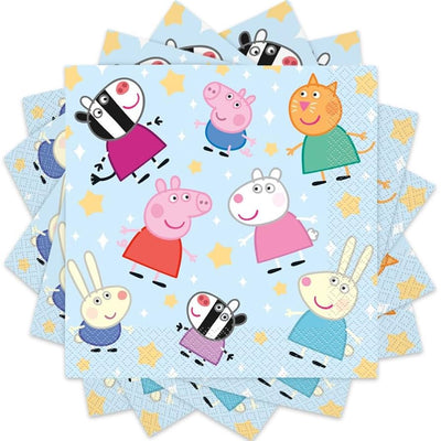 Peppa Pig Napkins 16pcs