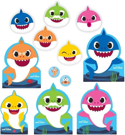 Baby Shark Cutouts (x12u)