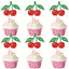 Cherry Party Cupcakes (24pcs)