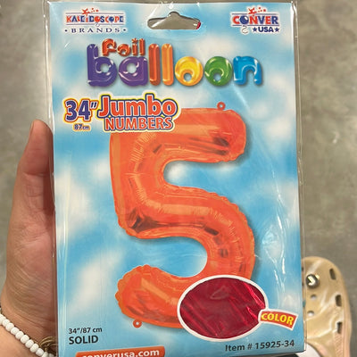 Globo Jumbo “#5” RedShape