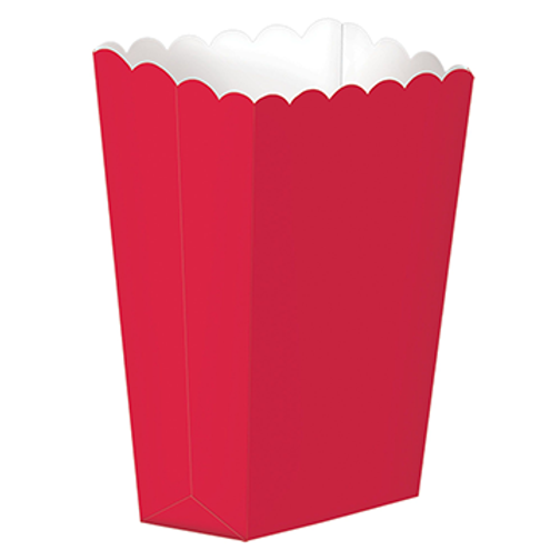 Popcorn Paper Box Red