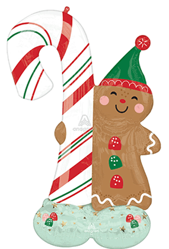 AIRLOONZ GINGERBREAD MAN