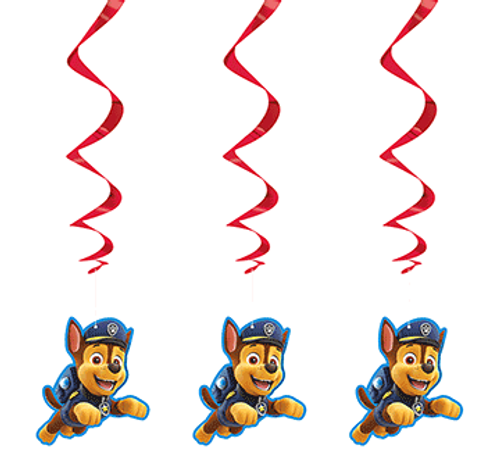 Paw Patrol Hanging Swirl Deco