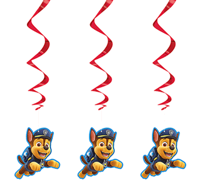 Paw Patrol Hanging Swirl Deco
