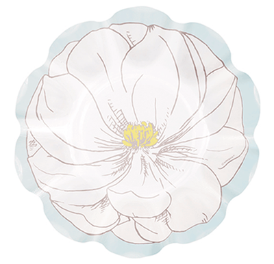 GARDEN PARTY FLOWER SHP BOWLS