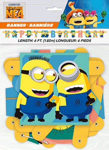 DESPICABLE ME JOINTED BANNER
