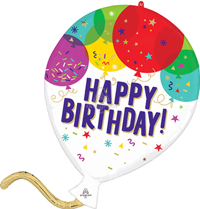 LRG SHP BIRTHDAY BALLOONS