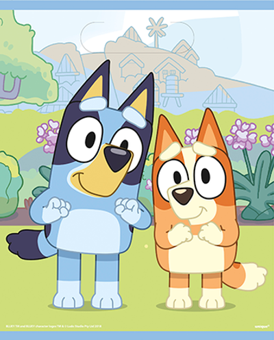 Bluey Plastic Loot Bags (x8u)