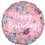 Globo 18" HAPPY BIRTHDAY PEONY
