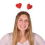 Heart Sequined Head Bopper