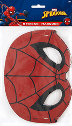 SPIDERMAN MASKS 8CT
