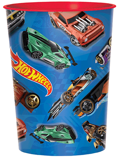 HOT WHEELS PLASTIC CUP