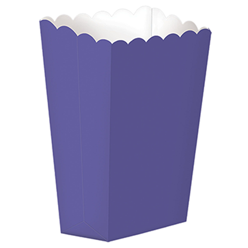 Popcorn Paper Box Purple