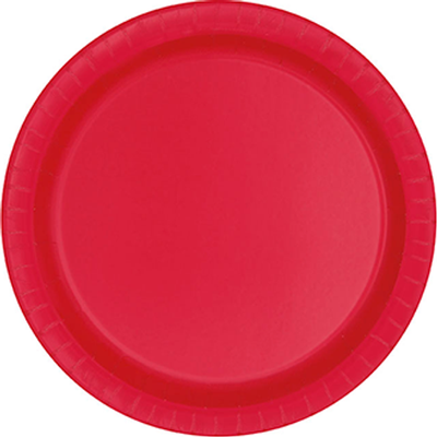 RED 9 PLATES
