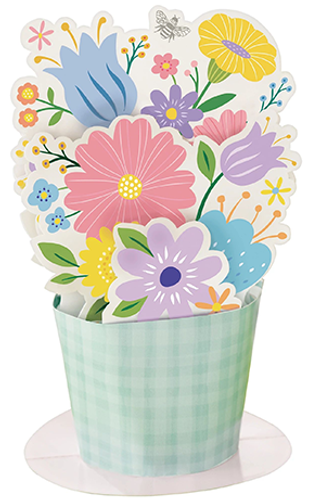 SPRING FLOWERS POP-UP CENTERPIECE