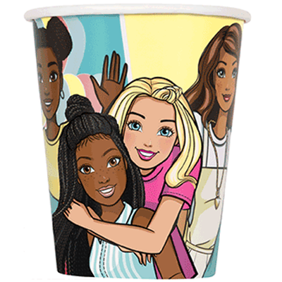 BARBIE 9OZ CUPS