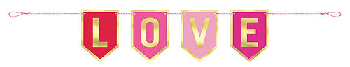 Love Pennant Banner 3FT