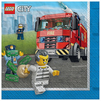 LEGO CITY NAPKINS