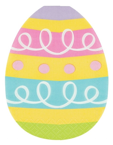 EGGCELLENT EASTER SHAPED NAPKINS