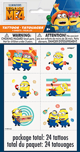 DESPICABLE ME TATTOOS