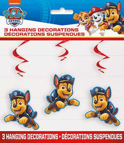 Paw Patrol Hanging Swirl Deco