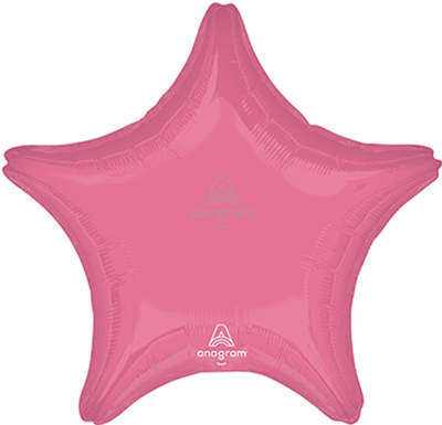 19" VIBRANT PINK STAR