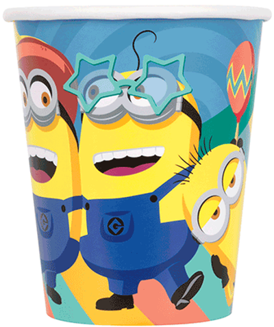 DESPICABLE ME CUPS (Formato Minion + Anteojos)