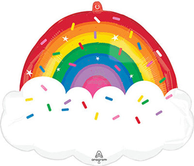 SUPER SHAPE RAINBOW SPRINKLES BIRTHDAY